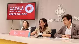 Gómez, a Catalá: "Que no mienta, no quiere eliminar el túnel de Pérez Galdós"