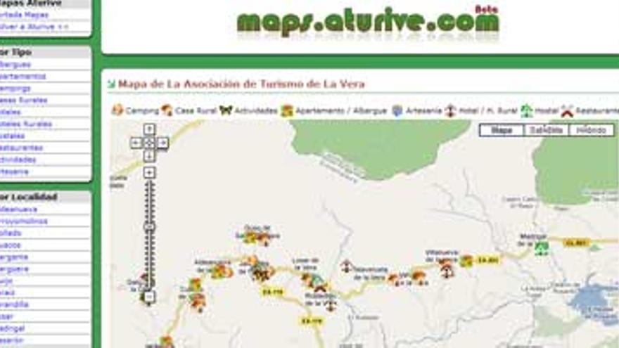 La Vera lanza una aplicación para localizar sus establecimientos en mapas de internet