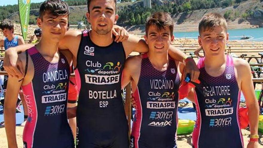 Plata y bronce para el Triaspe en el Campeonato de España