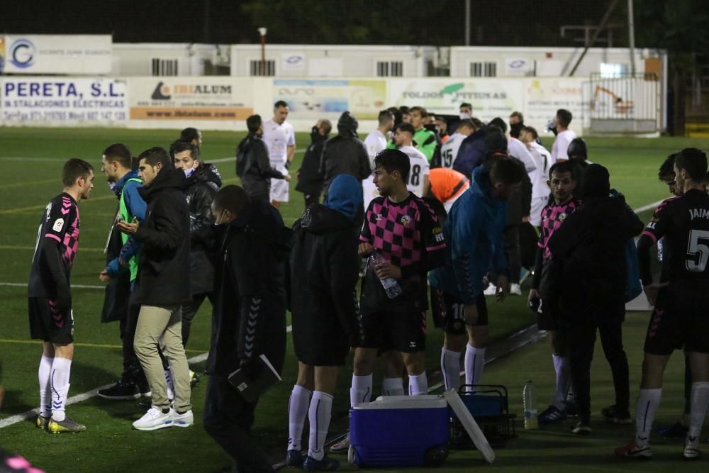 El cuadro santaeulaliense alcanza por primera vez la tercera ronda de la Copa del Rey tras lograr la clasificación en un trabajado encuentro