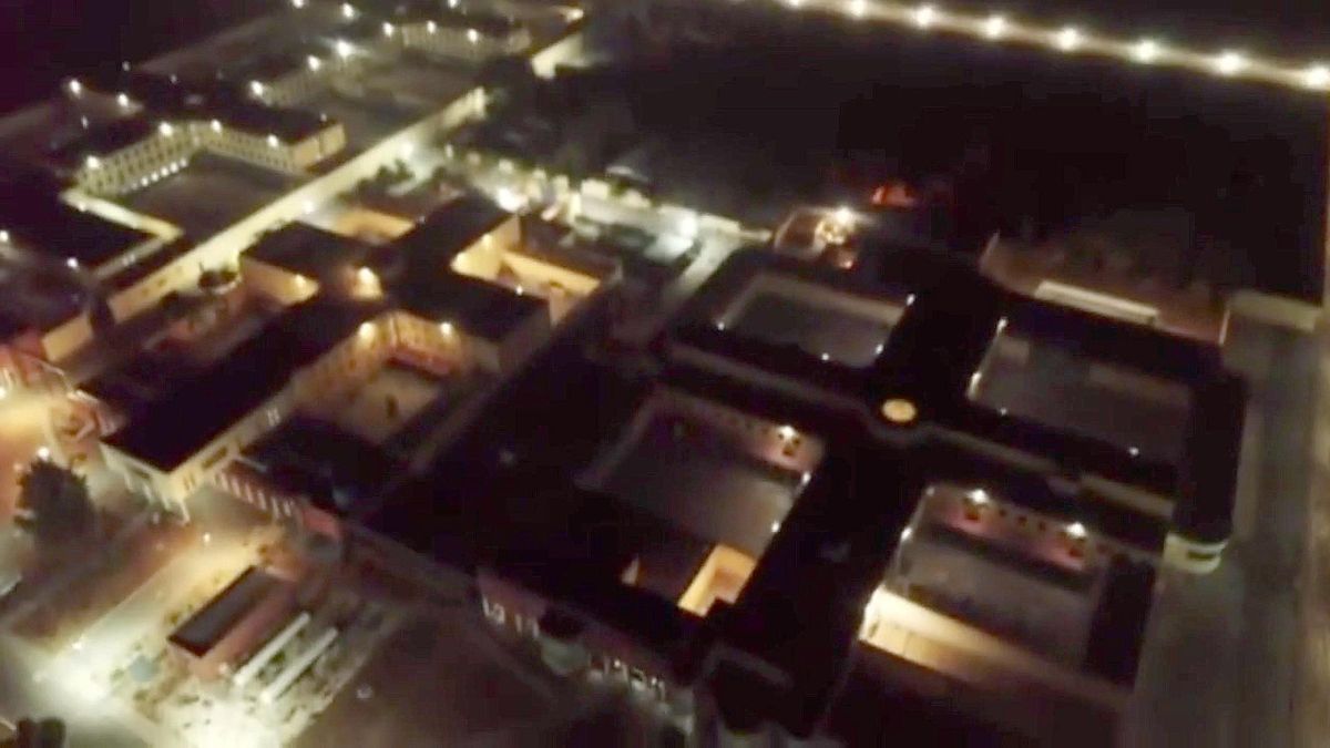 Un vídeo capta con gran precision cómo los drones entran droga y móviles en las cárceles catalanas