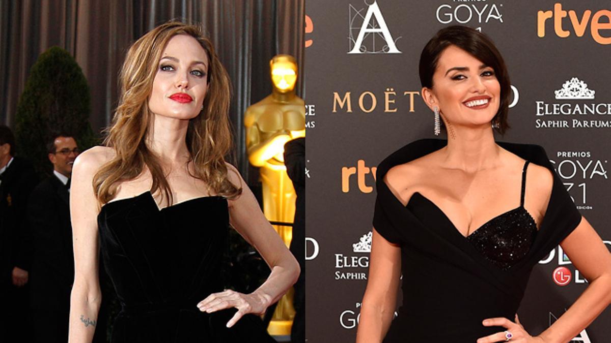 Penélope Cruz versus Angelina Jolie