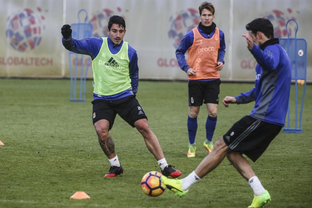 Entrenamiento del Real Oviedo