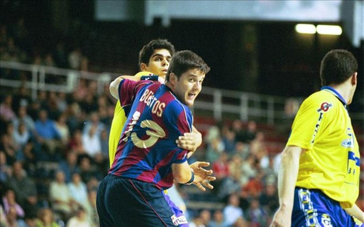 Bustos, en su etapa azulgrana