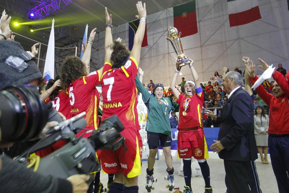 La selección española femenina de hockey sobre patines logra su quinto Mundial