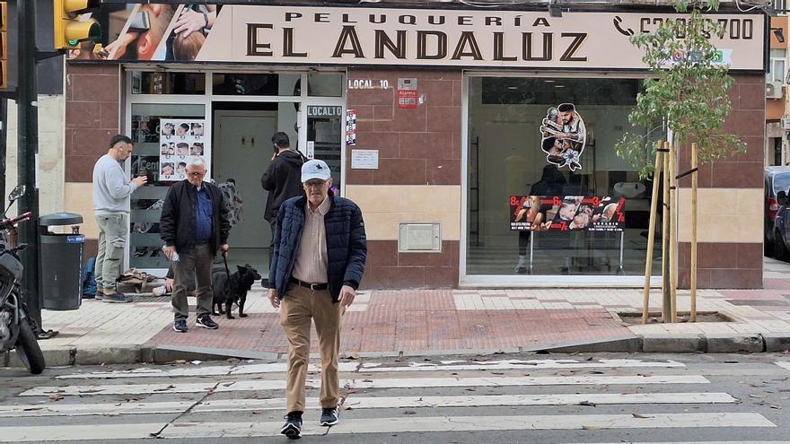 Fachada de la peluquería donde se produjo el tiroteo.
