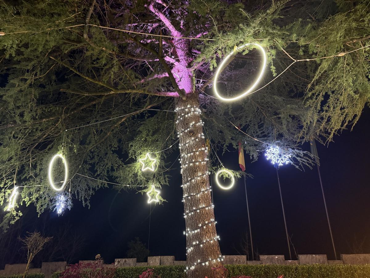 Así de espectacular luce Covadonga por Navidad