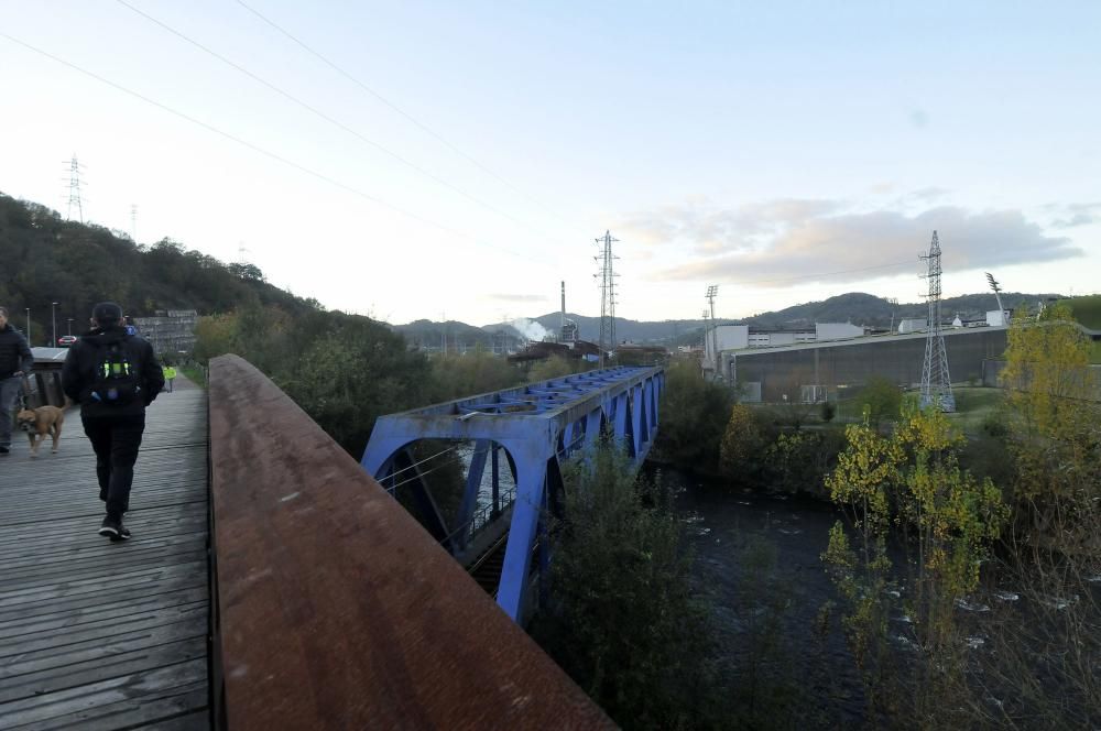 Presentación del programa de integración del río Nalón con la ciudad