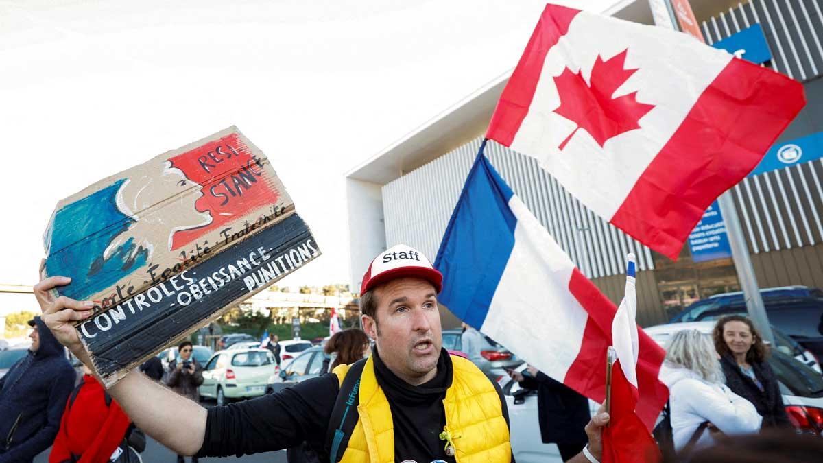 Convoy de la libertad en Francia