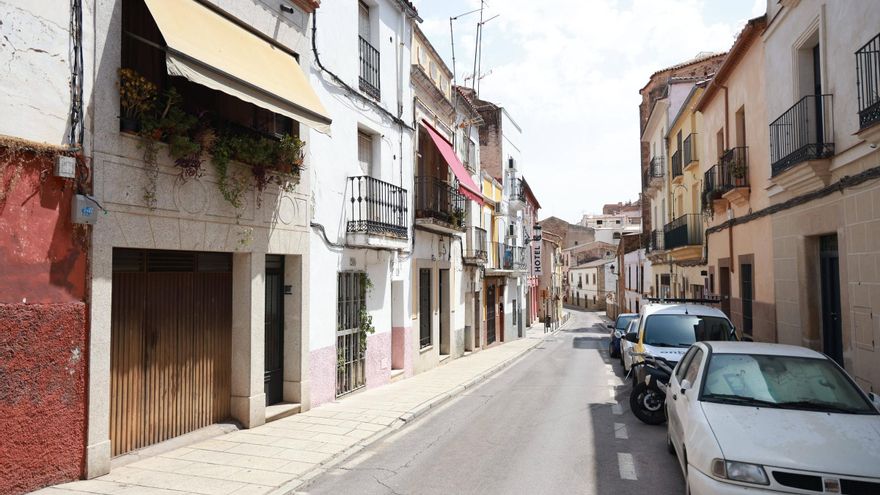 Imágenes de la calle Margallo en Cáceres