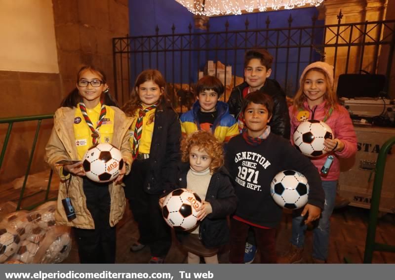 El Cartero Real recogió las ilusiones de los niños de Castellón