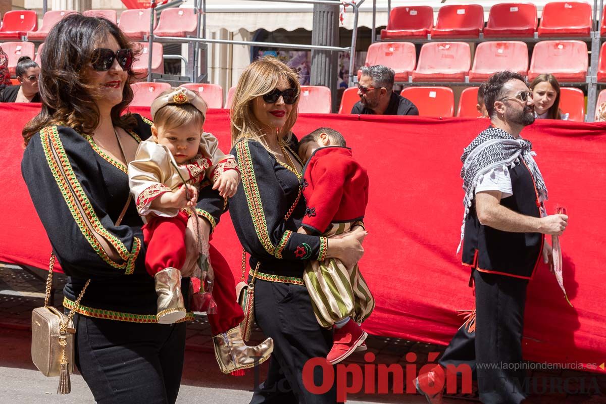 Desfile infantil del Bando Moro en las Fiestas de Caravaca