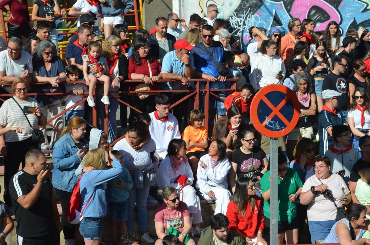 La carrera del Torito del Alba "Ganadora", de Benavente, en imágenes