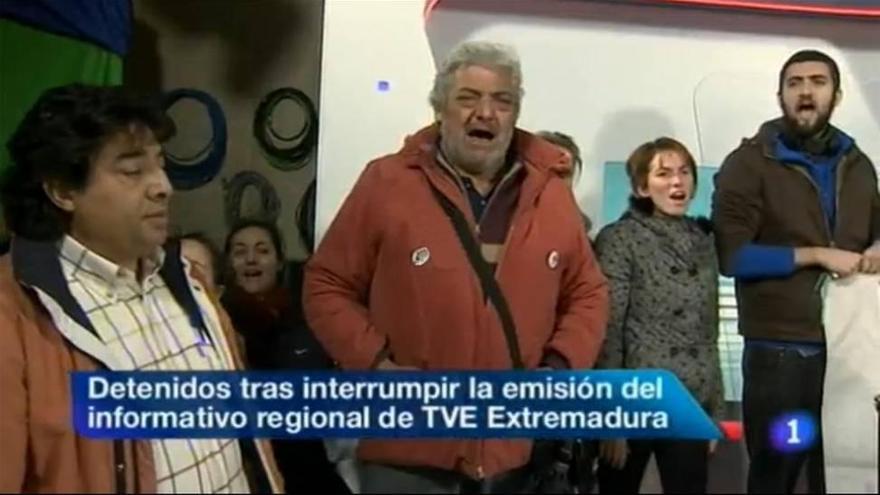 Organizan un festival en apoyo de los 18 procesados por irrumpir en TVE-Extremadura