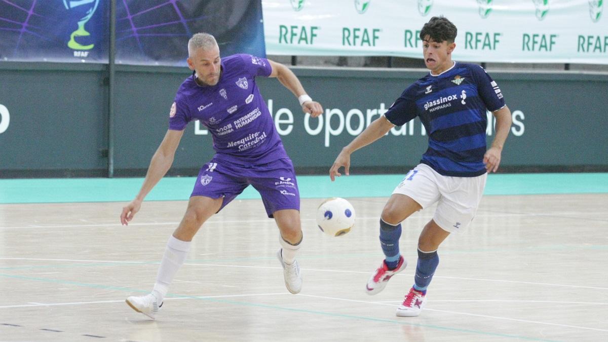 Miguelín, en la final de la Copa de Andalucía.