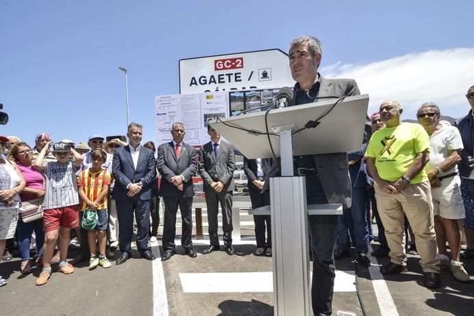 LAS PALMAS DE GRAN CANARIA A 03/07/2017 Apertura al tráfico del último tramo de la primera fase de la carretera de la Aldea. FOTO: J.PÉREZ CURBELO