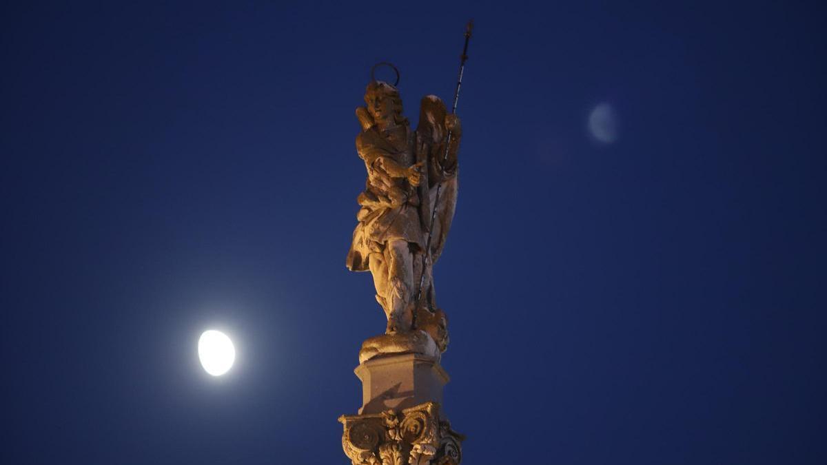 Triunfo de San Rafael en Córdoba.