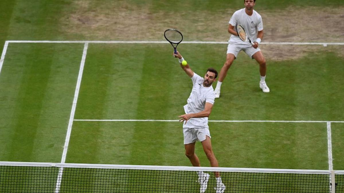 Marcel Granollers, el año pasado en Wimbledon.