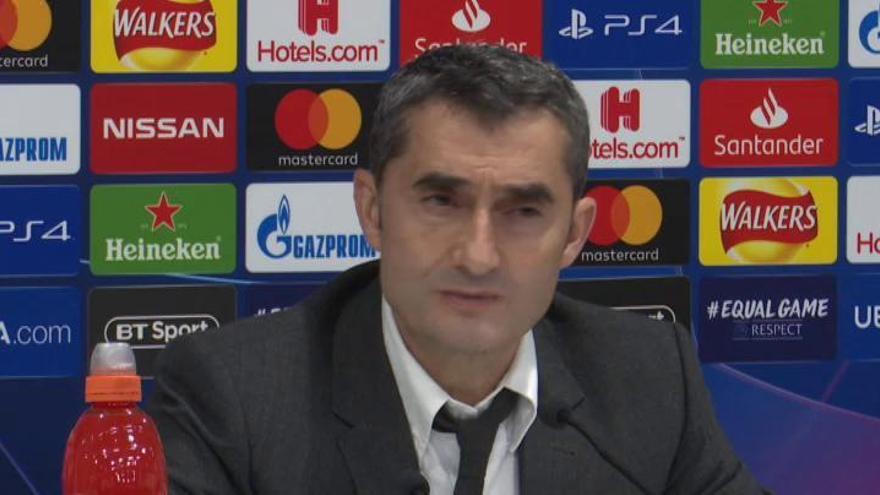 Valverde: "Nos queda pedir disculpas y poco más"