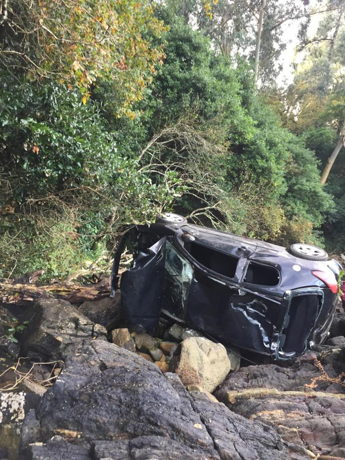 Estado en el que quedó el vehículo.