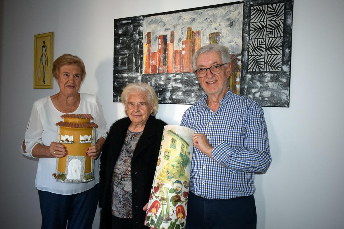 La fiesta de aniversario organizada por el Concello a Manuela Duro Fernández, que cumplió los 100 el 21 de septiembre de 2023.