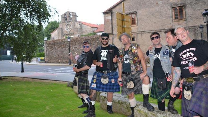 The Real McKenzies, en la localidad coruñesa de Cambre.