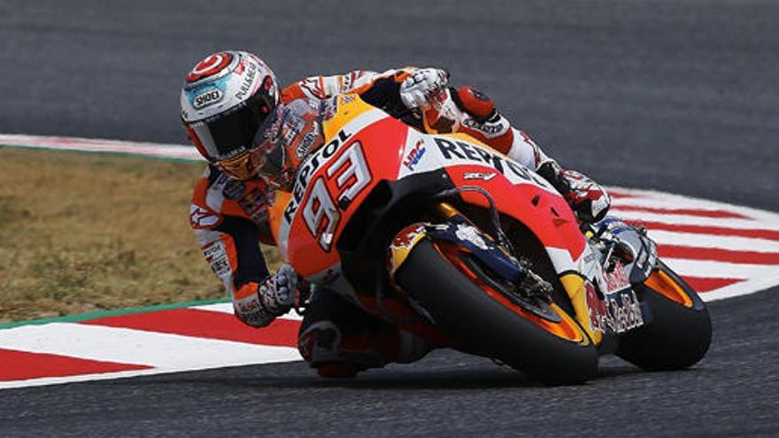 Marc Márquez, en el circuito de Montmeló