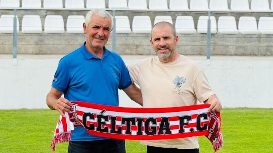 El presidente Harry Dios y el técnico Luis Carro. | FdV