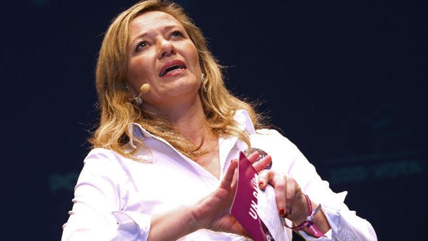 La magistrada en excedencia y candidata de Podemos Victoria Rosell.