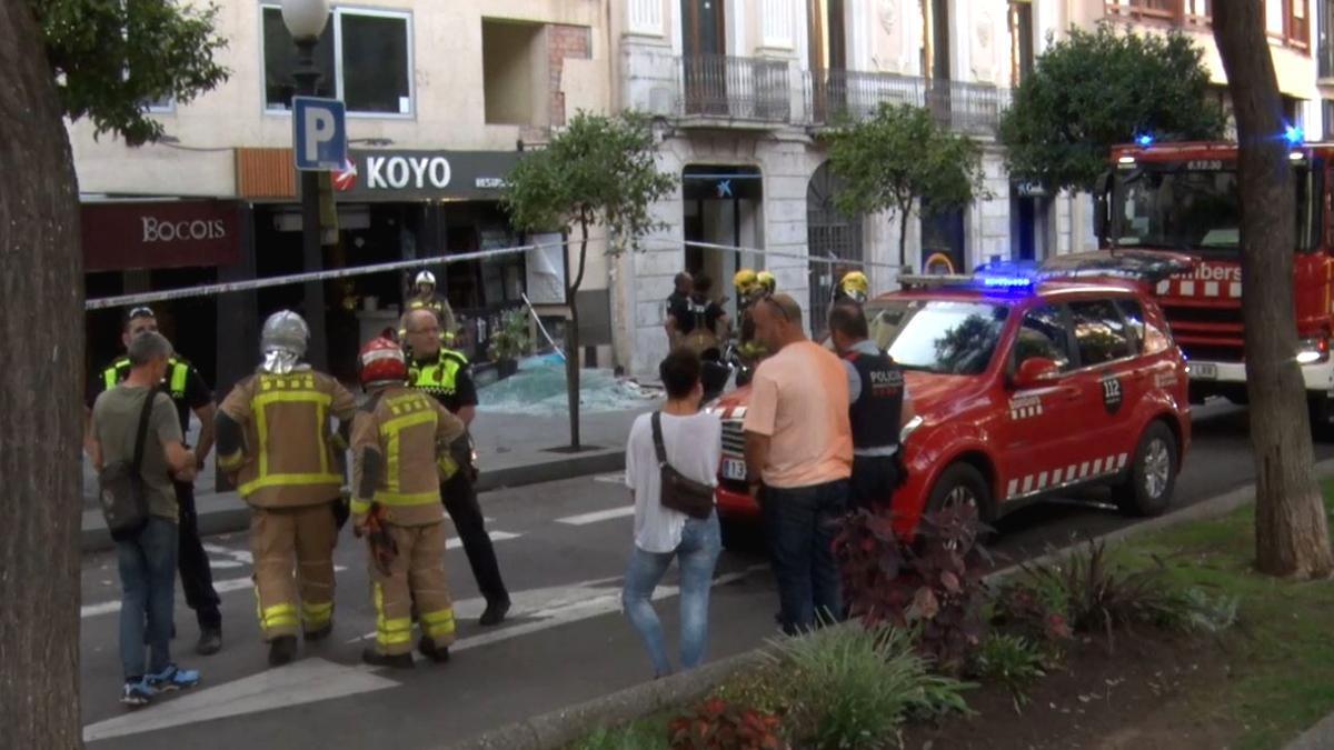 Explosión en el restaurante Koyo de la Rambla Nova de Tarragona