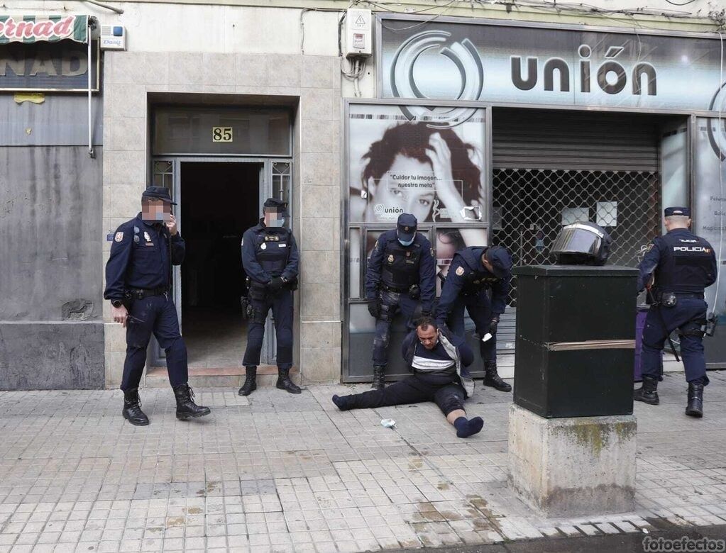 Desahucio en la Avenida Goya de Zaragoza