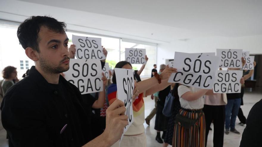 Protesta no CGAC contra a selección da nova directora: «A traxectoria parece insuficiente»