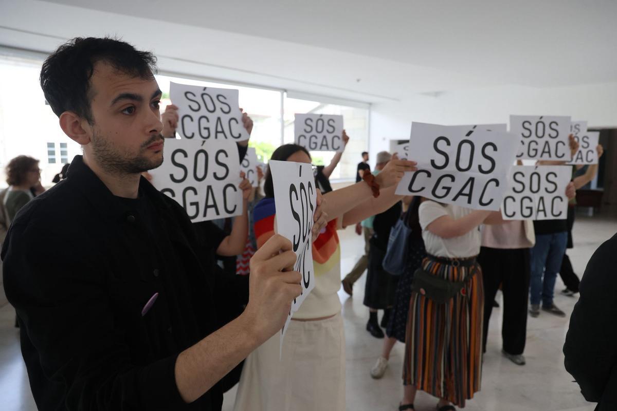 Protesta no CGAC este venres contra o nomeamento da nova directora