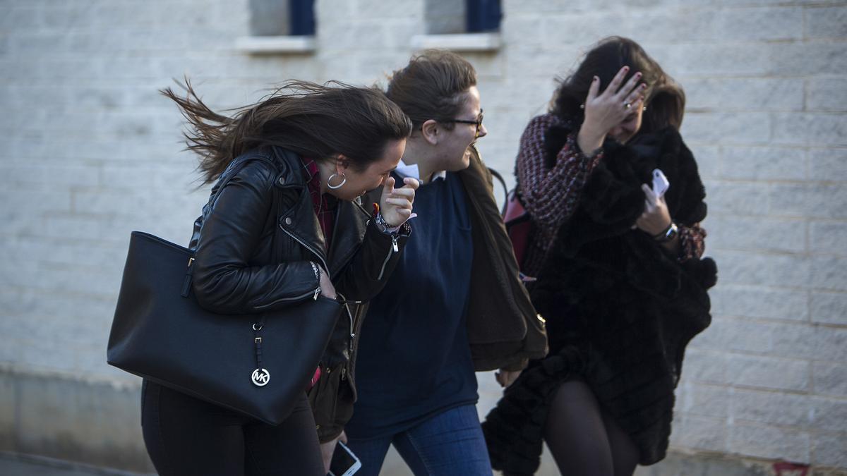 Las zonas más afectadas por las intensas ráfagas de viento se ubican en el interior de las provincias de Castellón y Valencia.