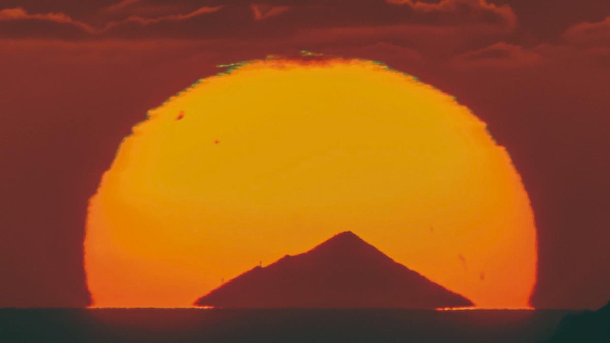 Así se ve el Teide desde Lanzarote