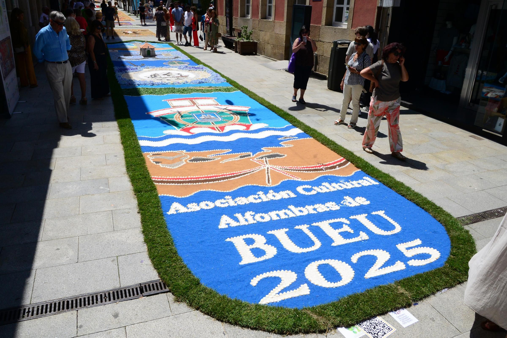 La fiesta de las alfombras florales del Corpus en Bueu (III)