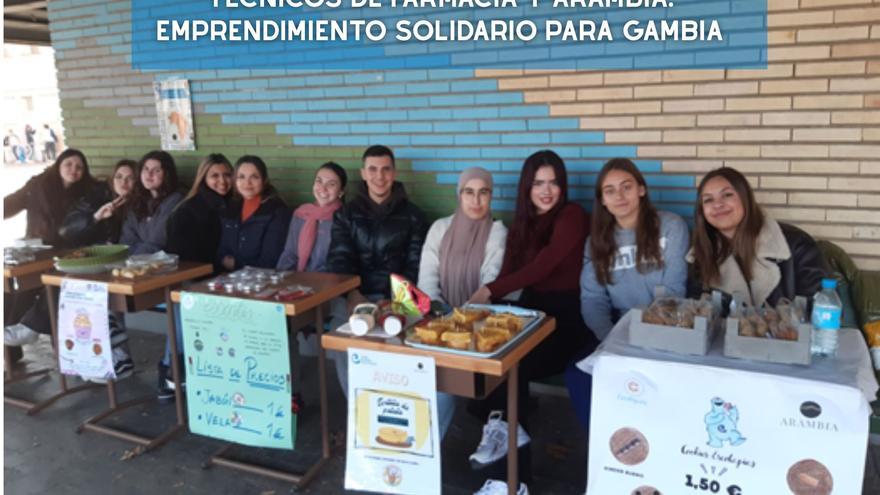 Jóvenes de FP del Colegio Escolapias Santa Engracia de Zaragoza emprenden con sentido solidario