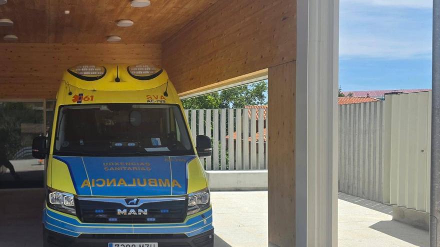 Médicos destacan la labor de la ambulancia 24 horas de Moaña y esperan que continúe