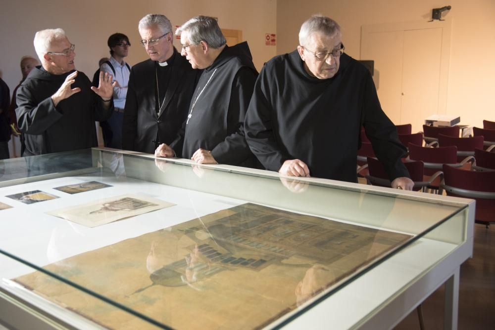 Presentació de la restauració de plànols de la Bas