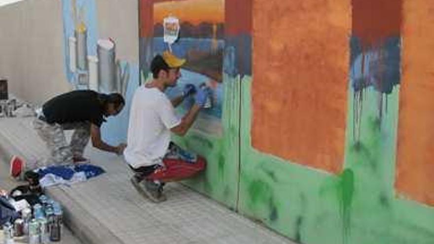 El municipio y la cultura inspiraron la primera edición del Concurso de Grafitis