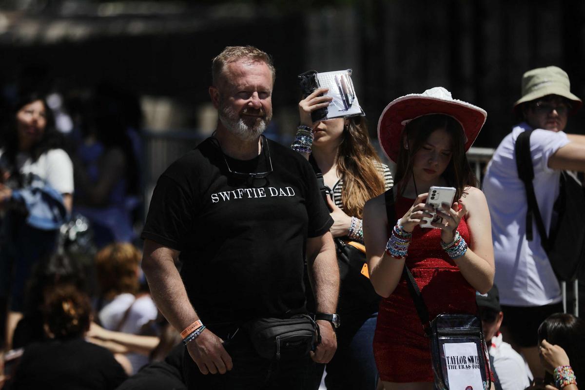 Fans de Taylor Swift en su concierto en Buenos Aires