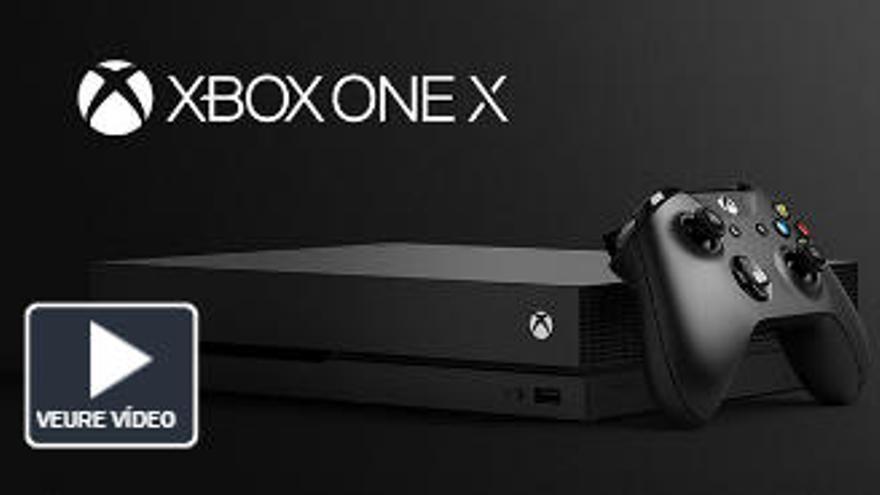 Xbox One X: tots els detalls de la nova consola de Microsoft