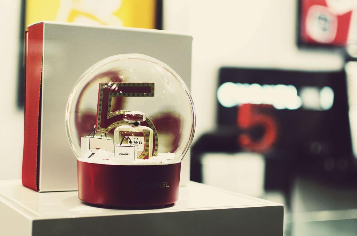 Navidad 2015: escaparate de la pop-up beauty de Chanel