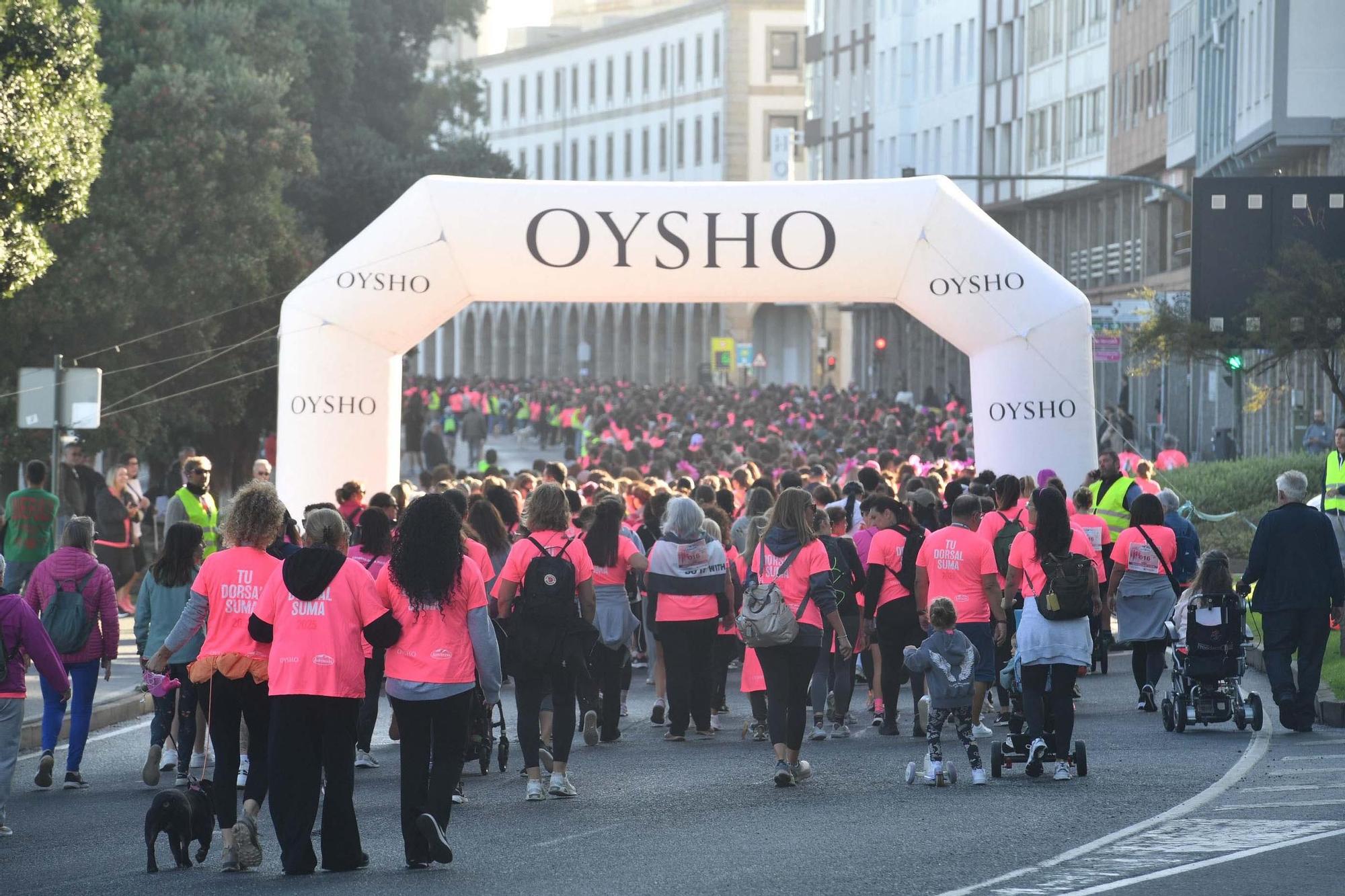 Carrera de la Mujer en A Coruña: 6,3 km para recaudar fondos contra el cáncer