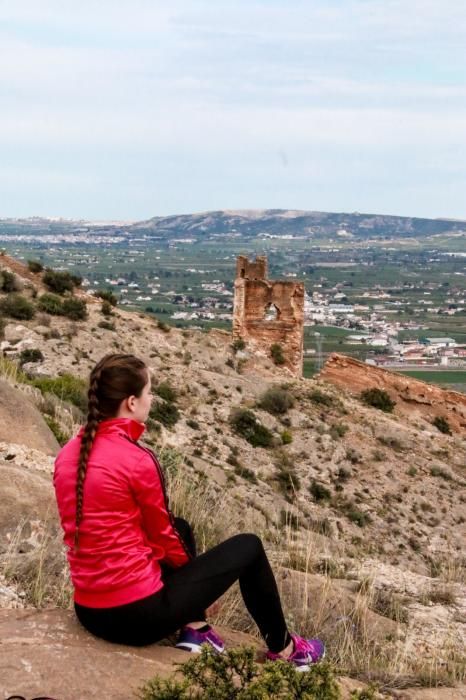 Derrumbe de parte de la Torre Taifal de Orihuela