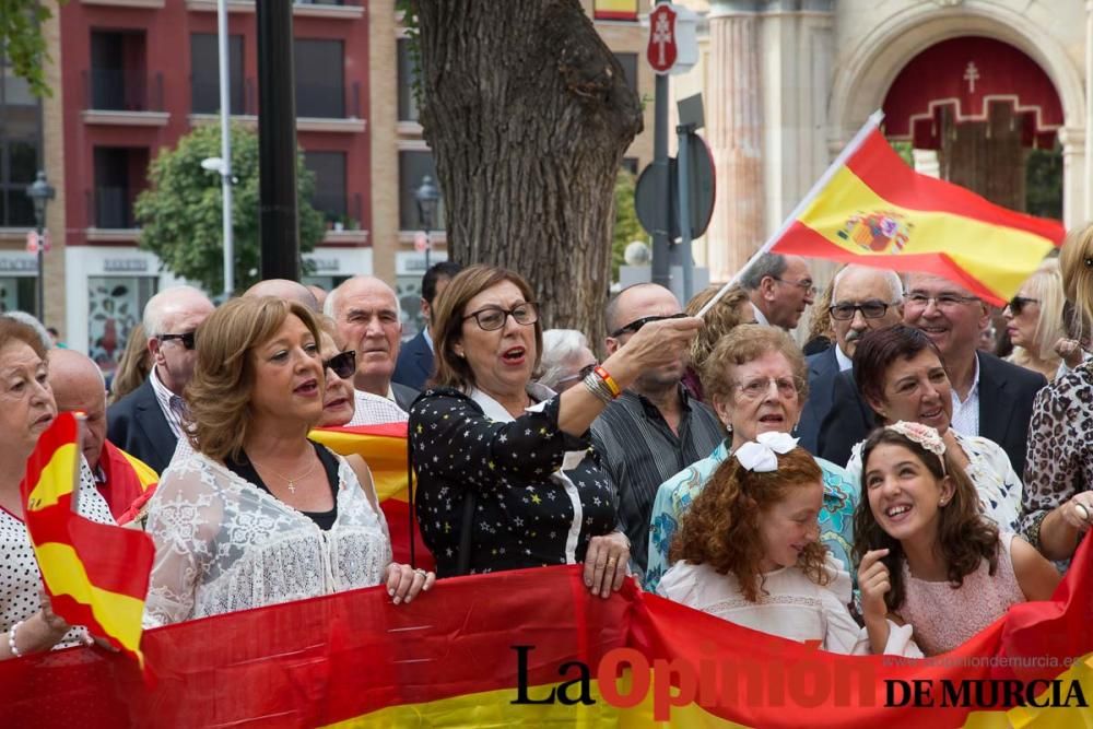 Celebración del Día del Pilar en Caravaca