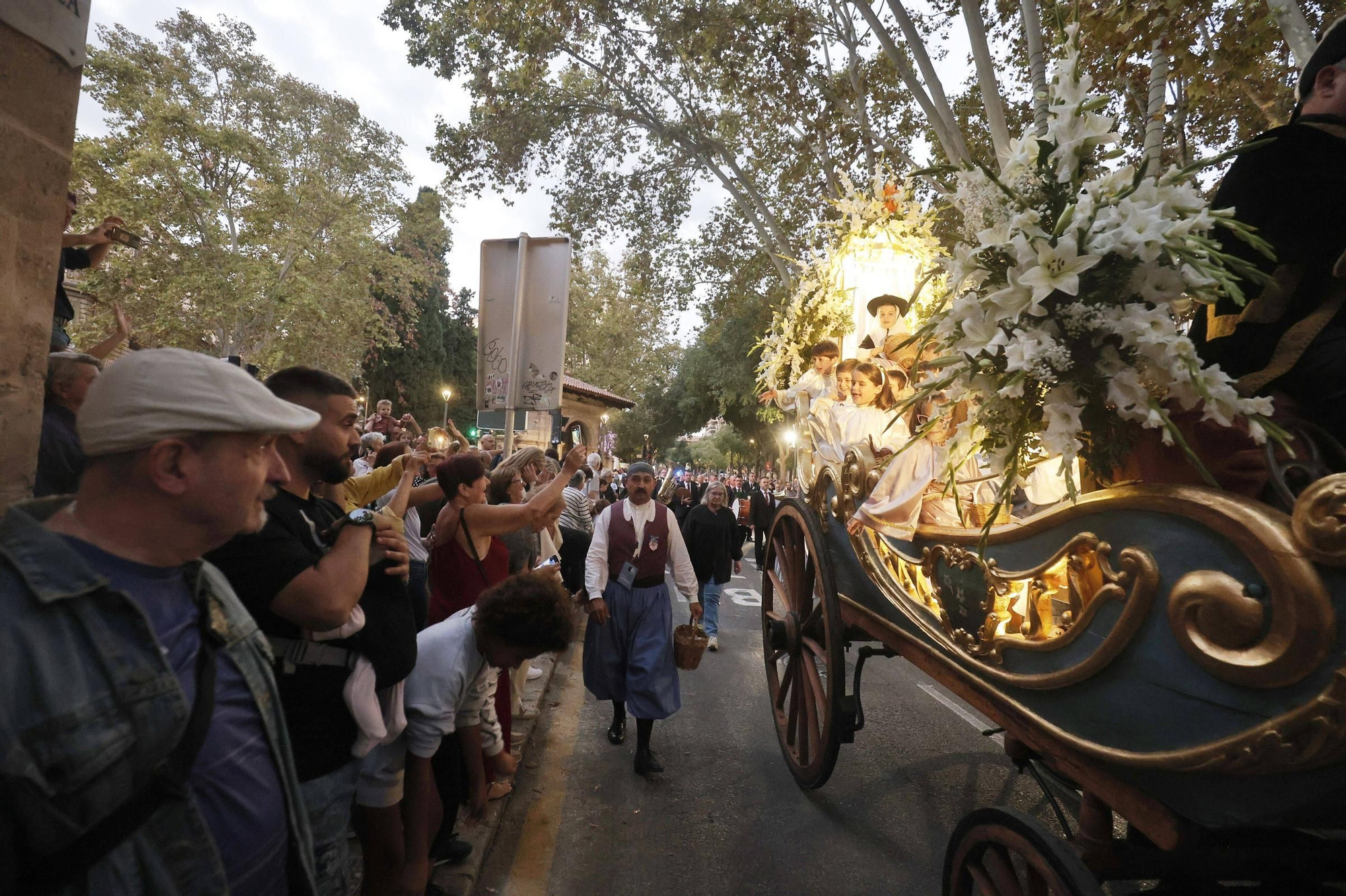 Desfile del Carro Triunfal de santa Catalina Tomàs