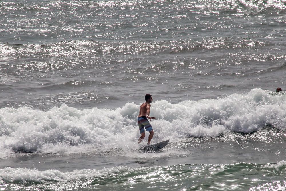 Surfistas de Orihuela recogen firmas en contra de