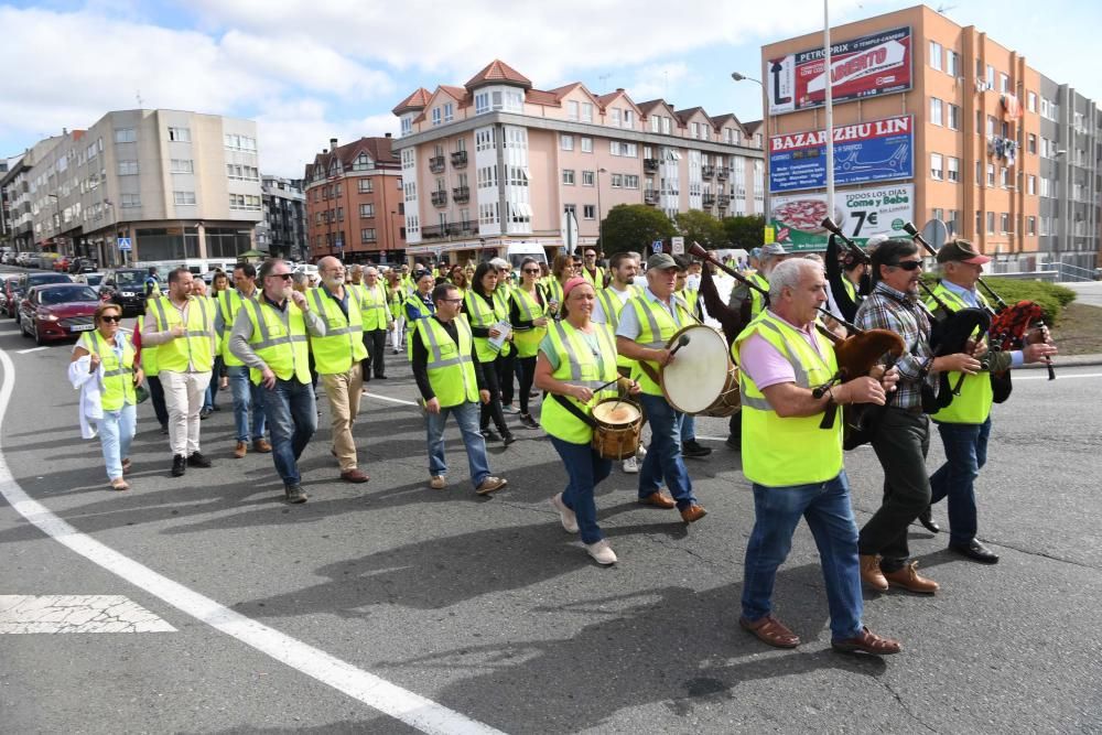 Vecinos cortan tráfico en protesta por el trazado