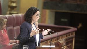 Marta Rovira, en una intervención en el Congreso de los Diputados.